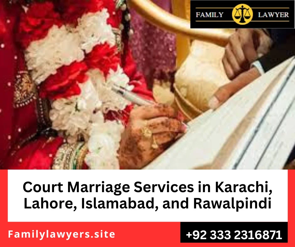 Court marriage services in Karachi