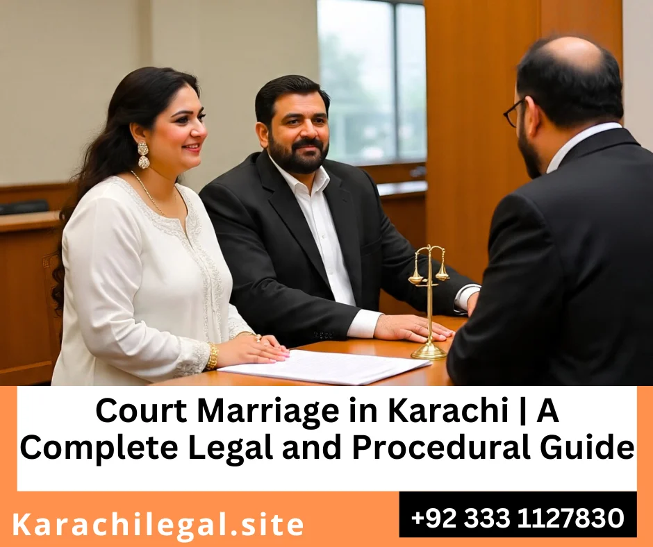court marriage fees in Karachi