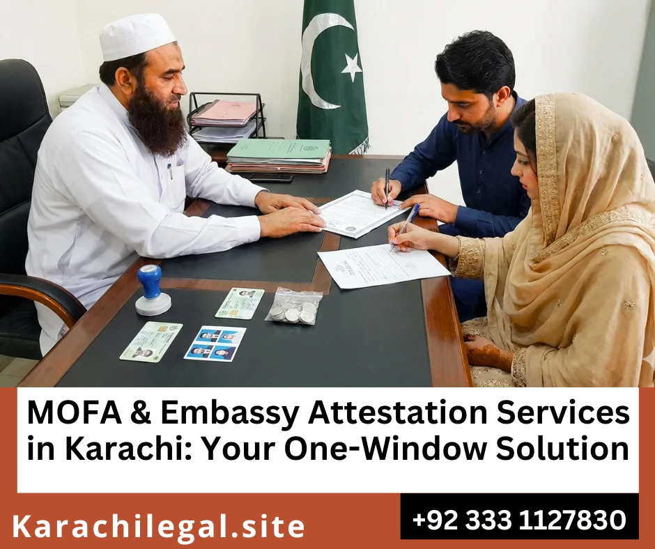 MOFA embassy attestation Pakistan