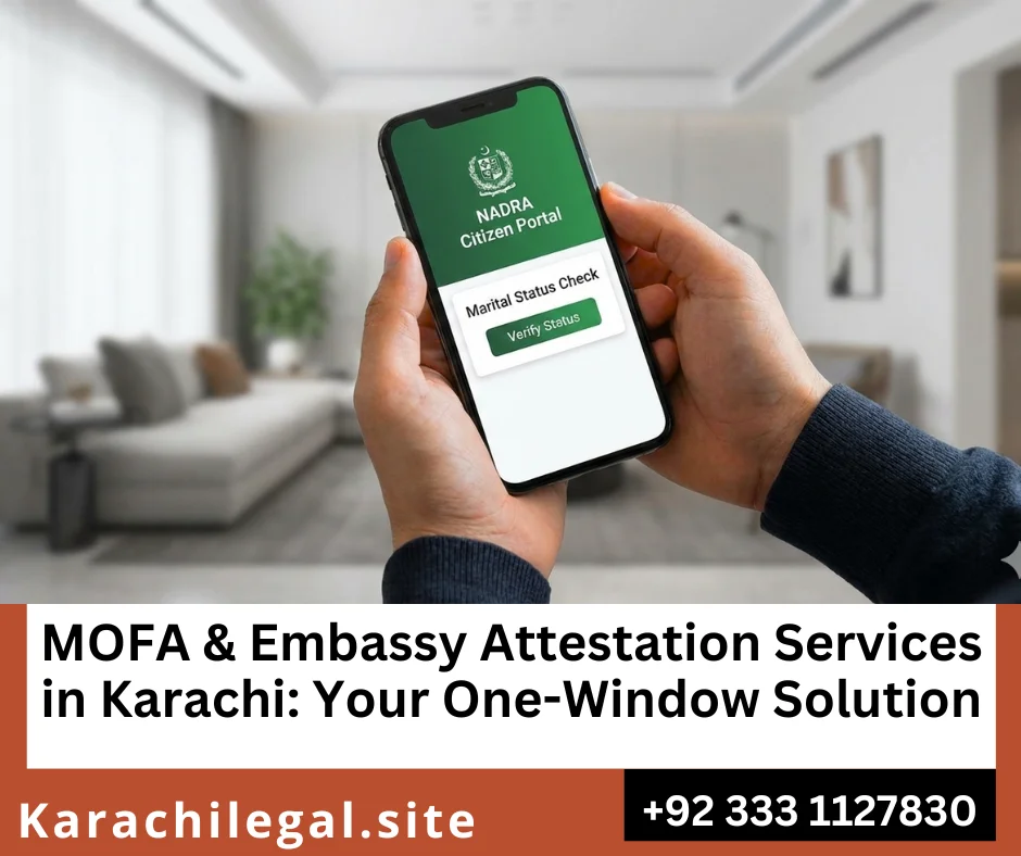 Document attestation services in Karachi