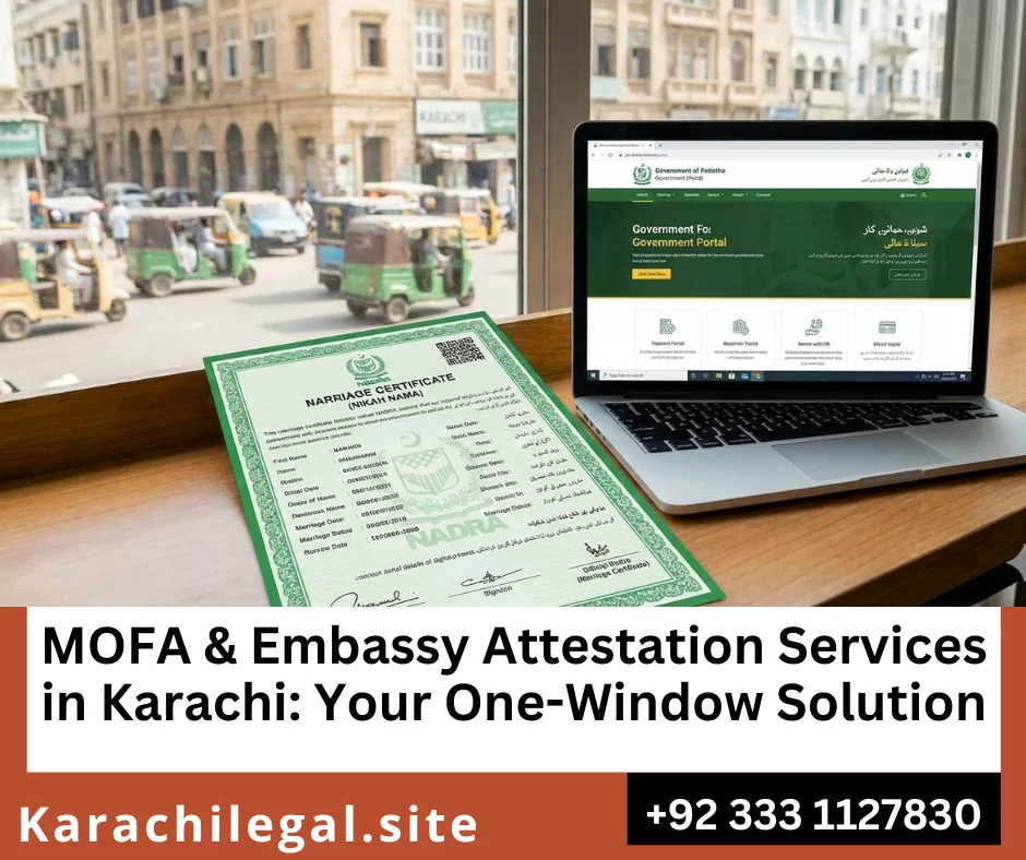 MOFA attestation Karachi