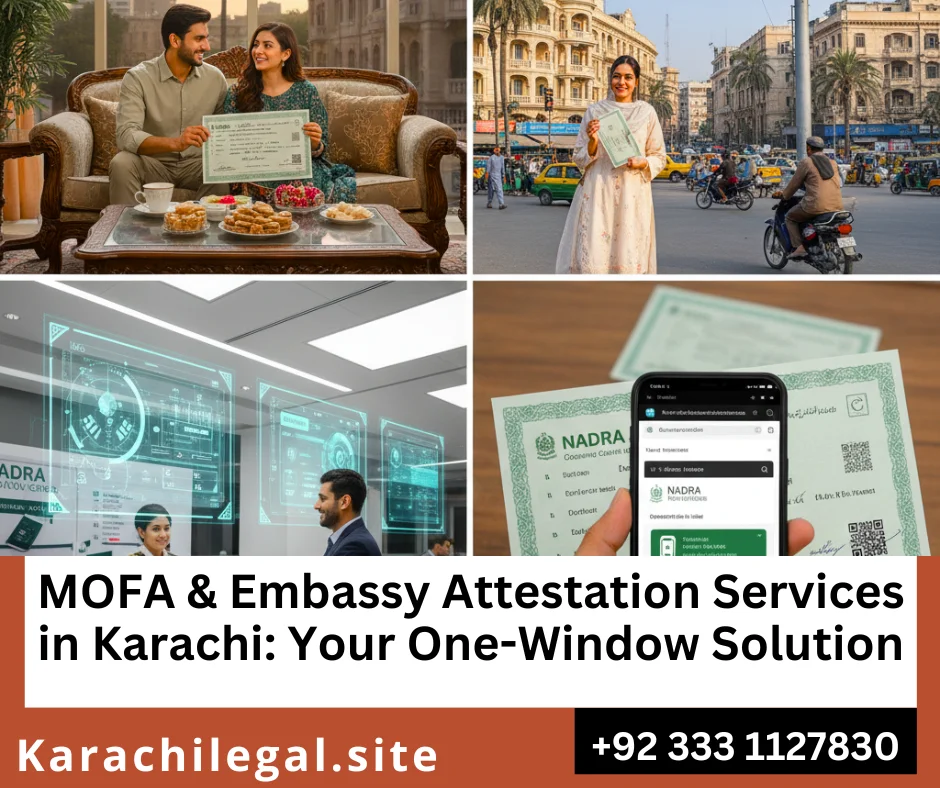 MOFA attestation Karachi